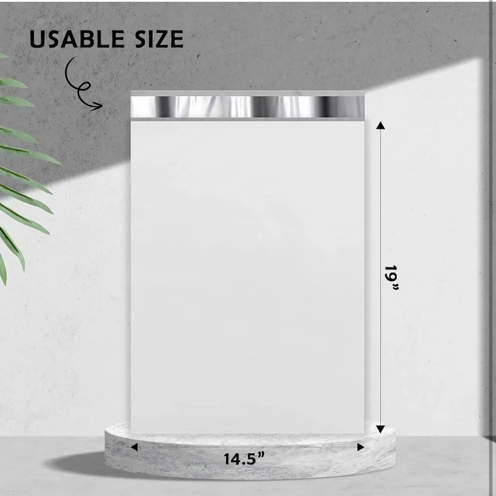 (13) 19x14.5 POLYMAILERS for small to medium size bags